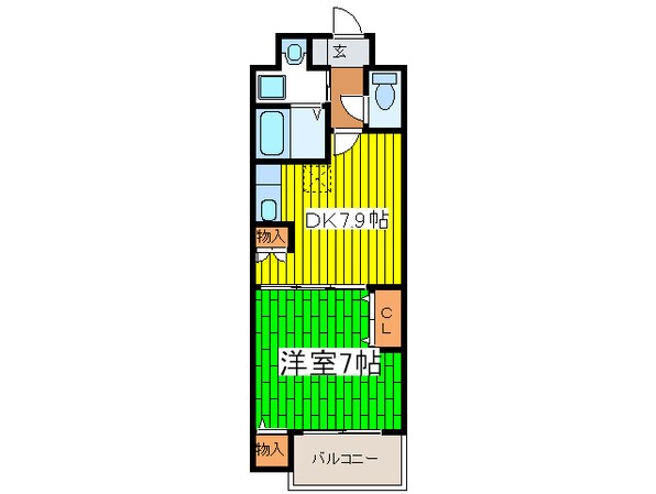 Casa de la Felicidadの物件間取画像